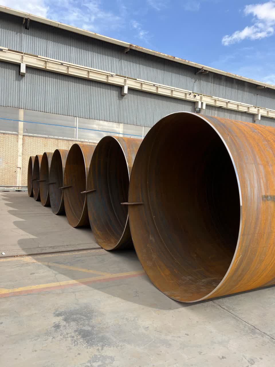 تصویر لوله فولادی ST52، لوله ST52 درز مستقیم و لوله اسپیرال ST52