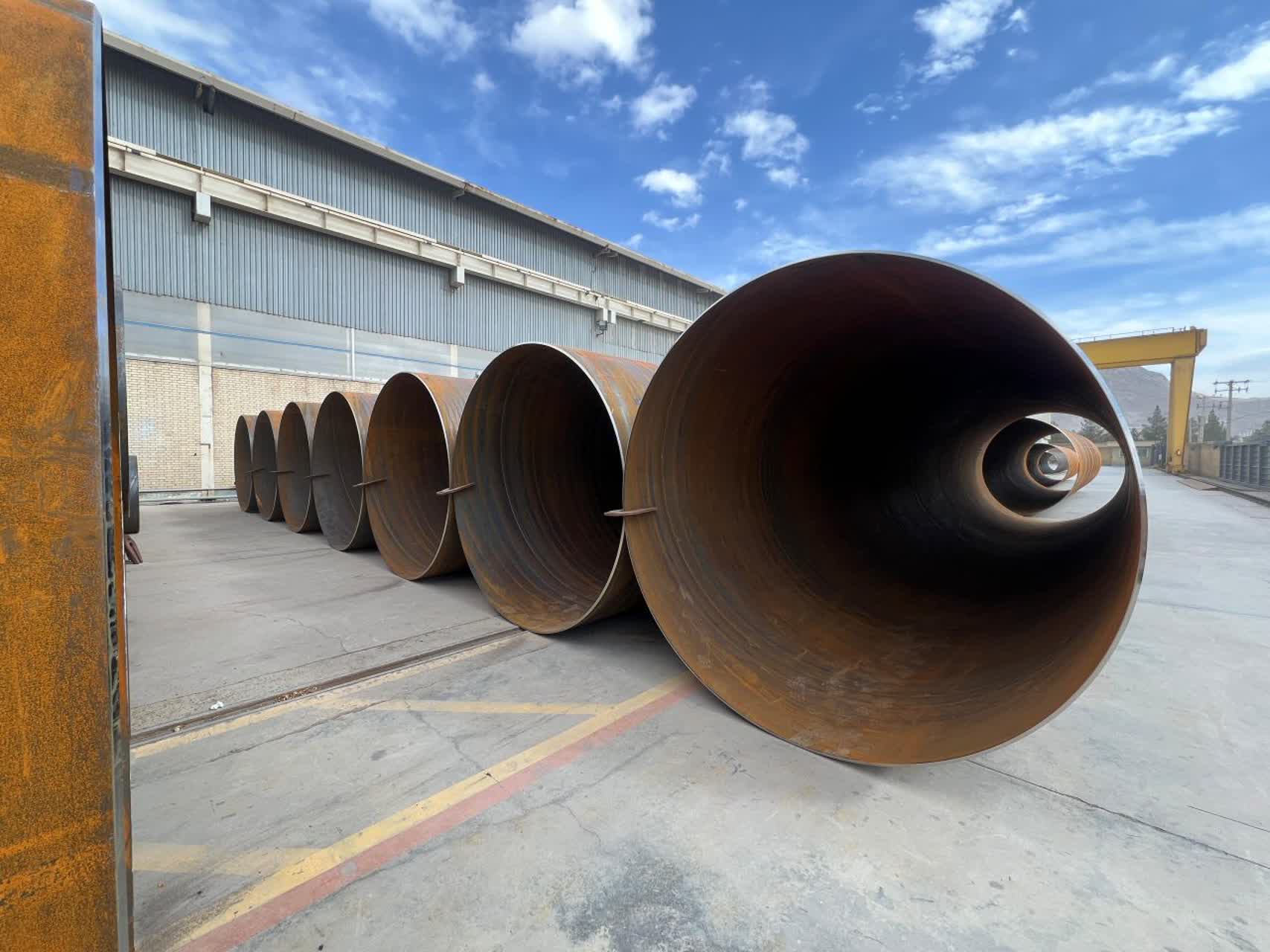 فروش لوله فولادی ST52، لوله ST52 درز مستقیم و لوله اسپیرال ST52 با کیفیت صنعتی